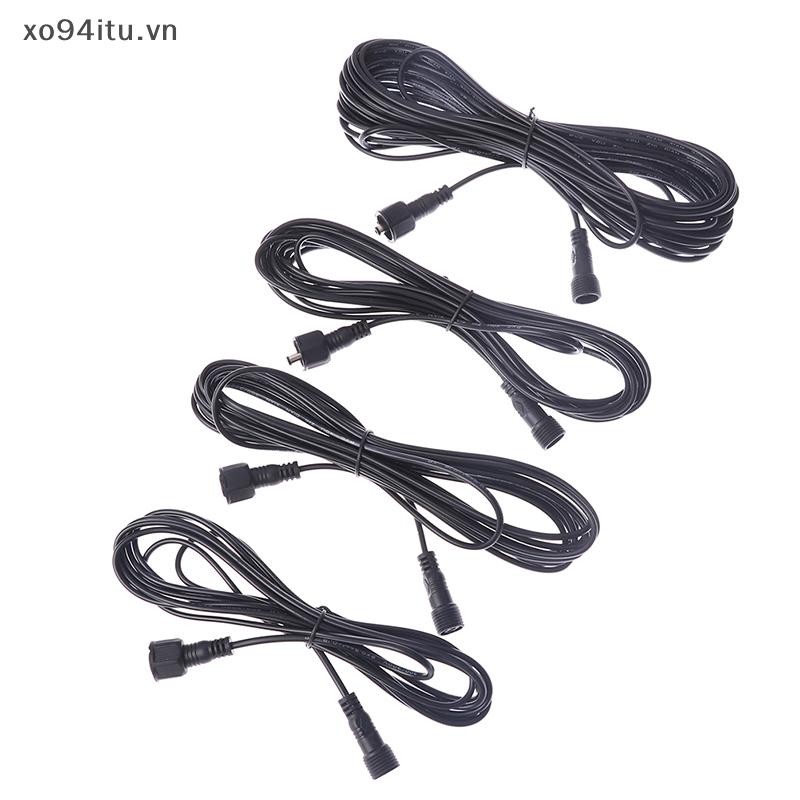 XOITU 5M 10M Tần Số Thấp Đa Năng Chống Mài Mòn Di Động Đèn Năng Lượng Mặt Trời Chống Thấm Nước Dây Nối Dài Cáp VN
