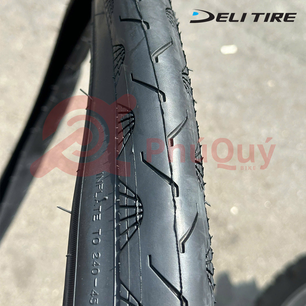 Vỏ Deli 29x1.75 (47-622) Gai Trơn Có Talon