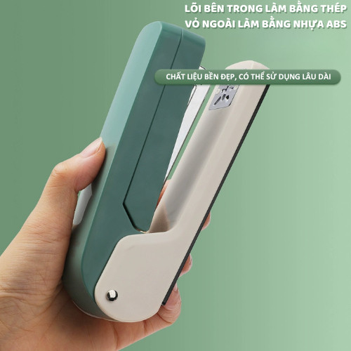 Ghim Bấm Xoay Chiều 360 Độ Tiện Lợi Cho Học Sinh, Máy Dập Ghim Đa Chức Năng Dụng Cụ Trong Văn Phòng