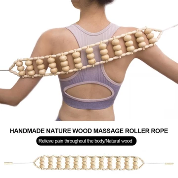 Mt Gỗ Con Lăn Massage Lưng Giảm Đau Con Lăn Gỗ Trị Liệu Cellulite Dụng Cụ Massage Bằng Gỗ Hướng Dẫn Sử Dụng Máy Mát Xa Lưng Dây Con Lăn