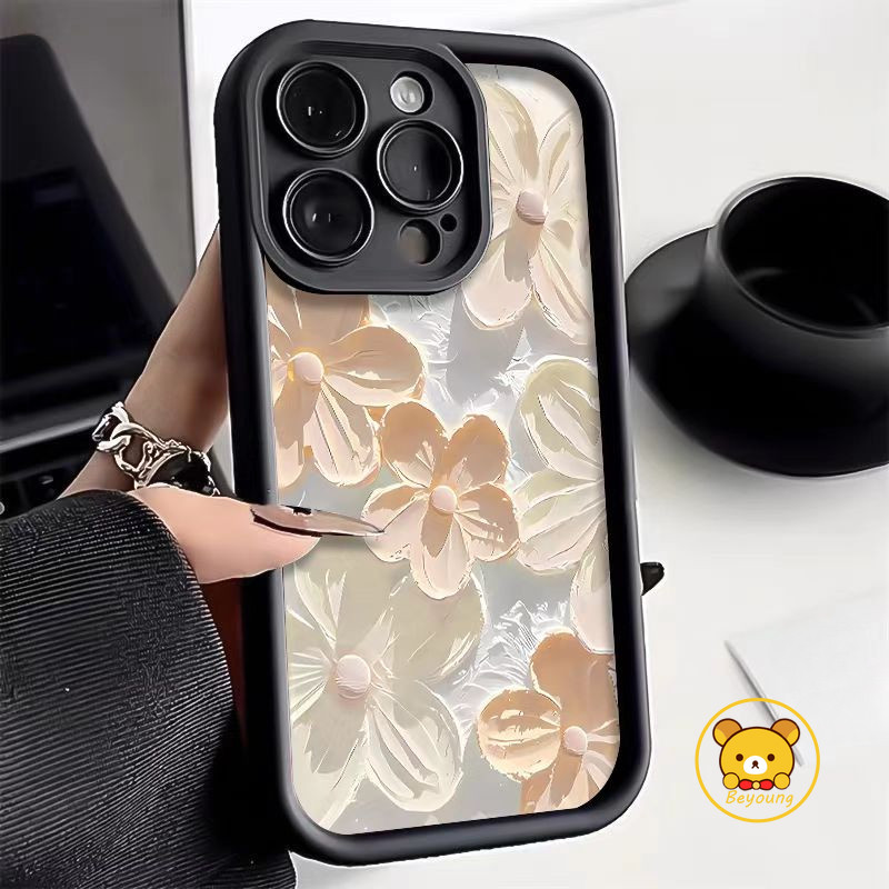 Ốp Điện Thoại Mờ Tranh Sơn Dầu Cho OnePlus 13 13R 12 12R 11 11R 10R 9R 8T ACE 5 3V 2 Pro Nord CE 4 3 Lite N30 N20 SE Vỏ Hoa Tươi Chống Sốc Hoạt Hình Mặt Sau Mềm