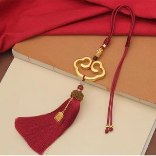 97% Tỷ Lệ Khen ngợi Ruyi Xe Mặt Dây Chuyền Nội Thất Đồng Thau Hòa Bình Cát Vàng Gương Chiếu Hậu Ô Tô Cao Cấp Trang Trí Nữ Nam 25.3.14