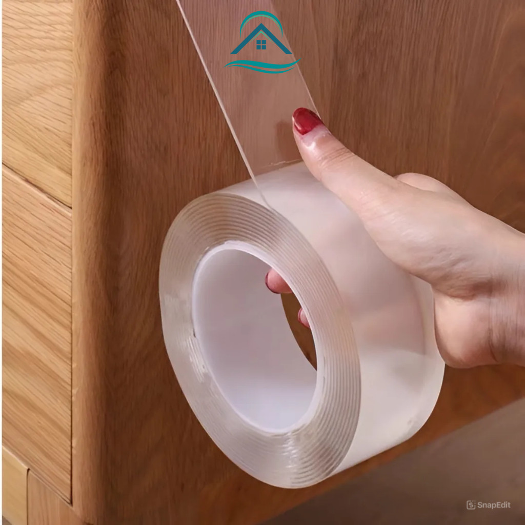 [Đơn 85k Nhận Quà] Băng keo hai mặt siêu dính, băng dính nano dán tường đa năng chịu lực dài 3m,5m