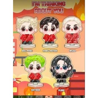 Mô hình standee 5CM chibi ATSH Anh trai say hi nlp shop
