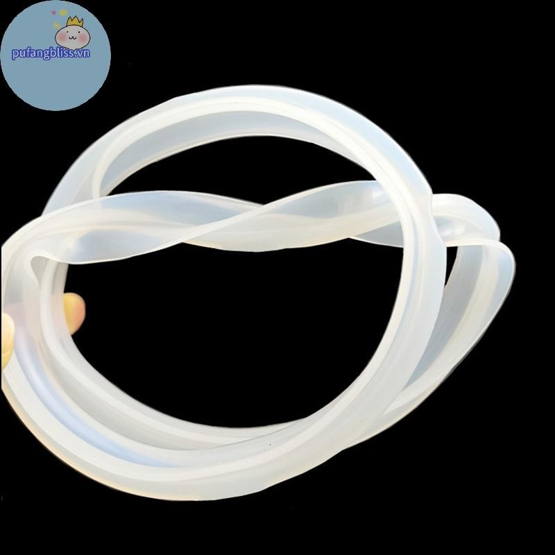 Pufangbliss 18 / 20 / 22 / 24cm Silicon Cao Su Gioăng Nồi Nắp Niêm Phong Vòng Nồi Áp Lực Điện Thay Thế Cho 2-6L Nồi Gioăng VN