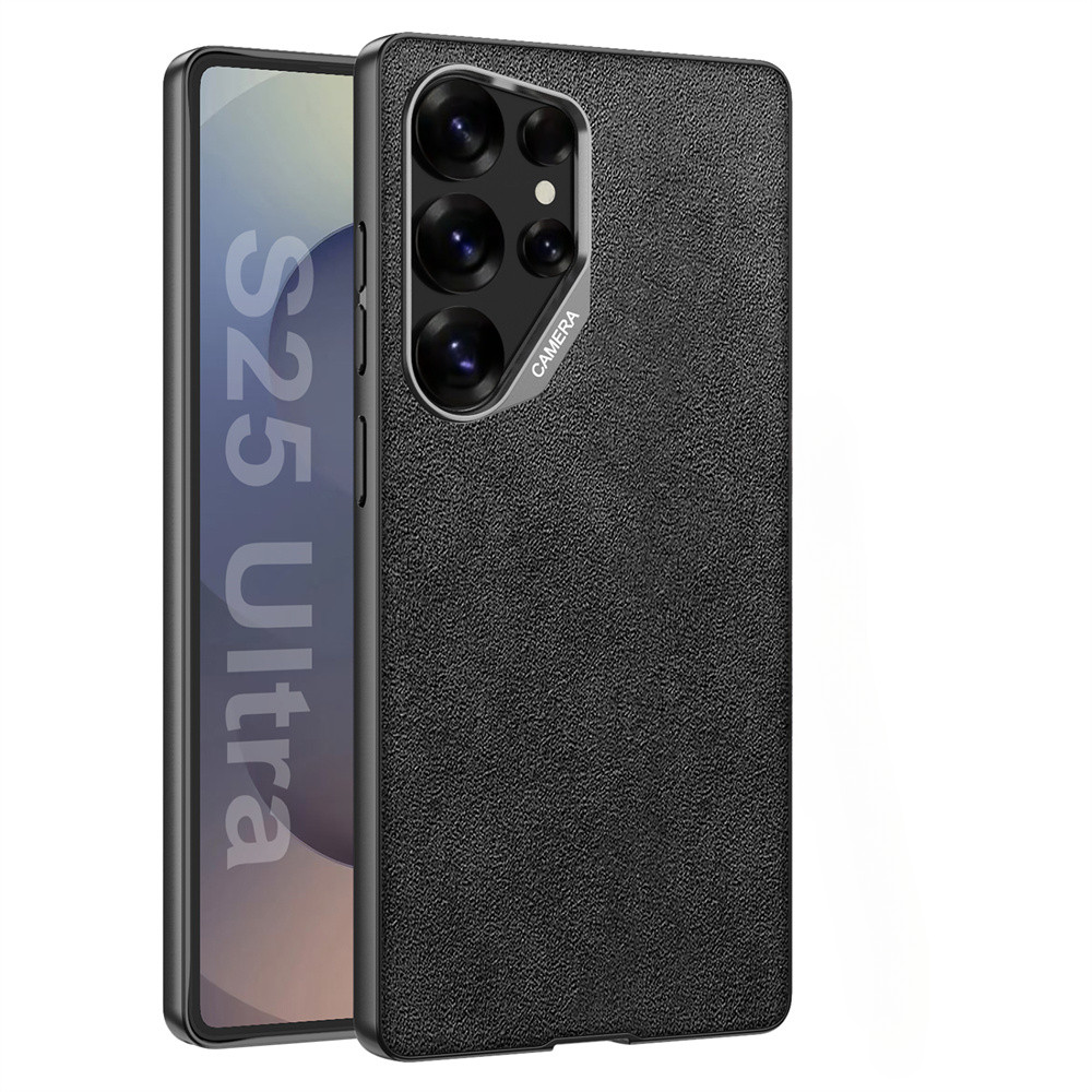Ốp Da Vỏ Cứng Chống Sốc Cho Galaxy S25 Ultra Ốp Lưng Điện Thoại Samsung Galaxy S25 S24 S23 Ultra Bảo Vệ