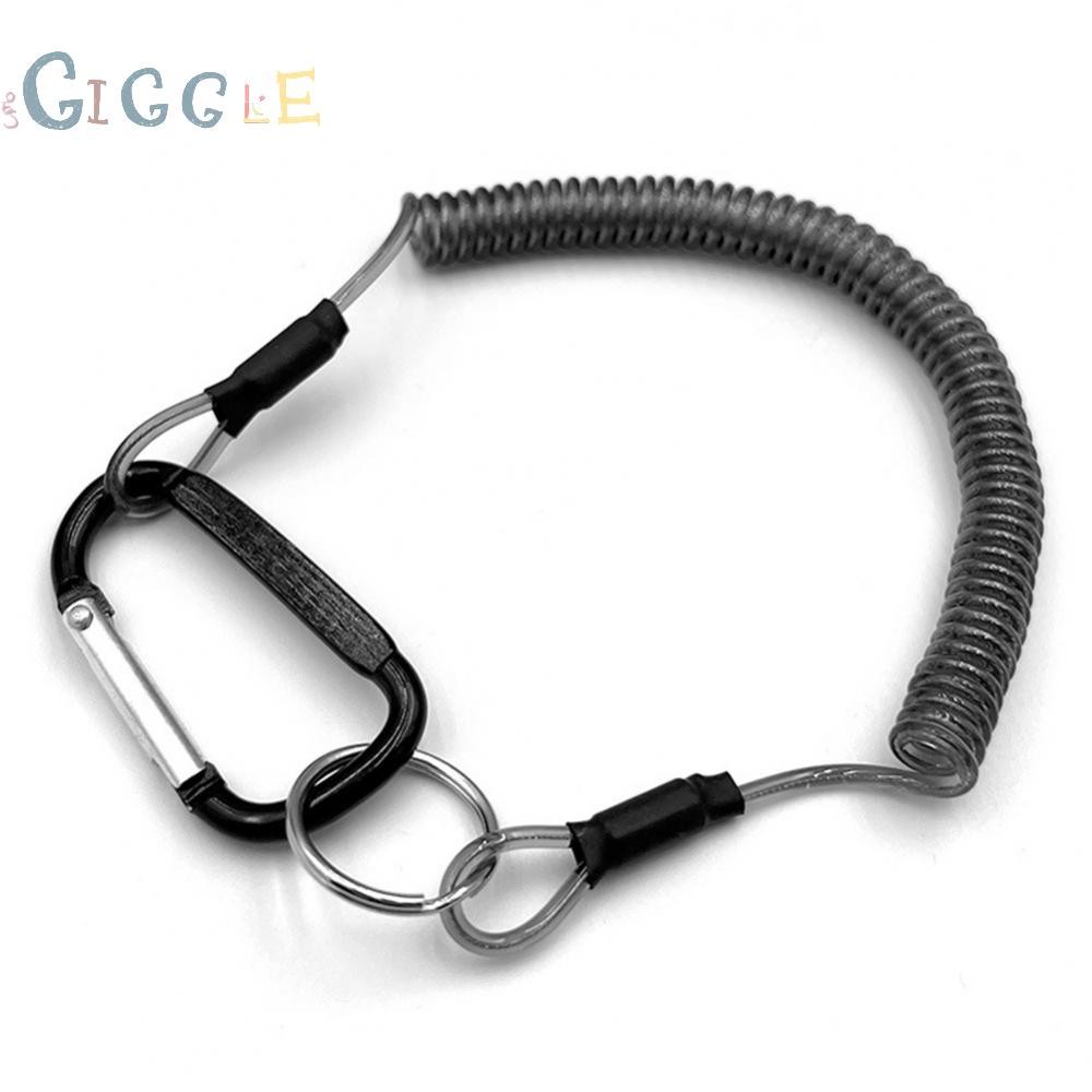 Dây lò xo Dây cuộn PVC ngoài trời thoải mái Dây thép kết nối