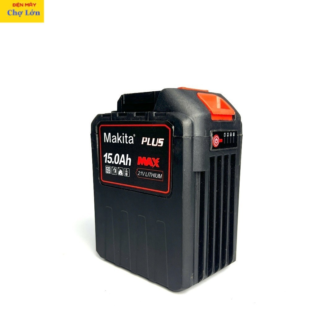Pin Makita 30cell 21v - 15Ah Dung lượng cao- Chân pin phổ thông 4cm- Có ...