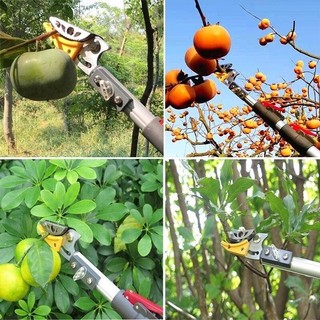 Kéo Cắt Tỉa Cành Hái Hoa Quả Trên 1.4m-3m Kéo cắt cành trên cao Cưa Cành Kéo hái quả trên cao không bị rơi quả dài