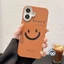 Ốp Điện Thoại Da PU Dễ Thương Cho Tecno Camon 50 40 Pro Premier Spark Go 3 2 50 40C 40 30C 30 Pro Plus POP 20 10 9 Pova 7 Ultra 6 Neo Vỏ Đơn Giản Mặt Cười Chống Sốc Vỏ Mềm