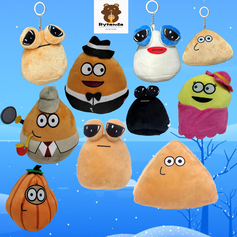 Rytanda POU Plush Toy Người Ngoài Hành Tinh pou Hot trò chơi thú cưng của tôi người ngoài hành tinh pou đồ chơi Đồ chơi nhồi bông Hình Người Ngoài Hành Tinh Trong Phim My Pet Pou