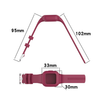 Dây đeo đồng hồ silicon cho Garmin Vivofit JR3 Vòng đeo tay Đồng hồ thông minh Dây đeo cổ tay chống nước cho Vivofit JR 3 Phụ kiện