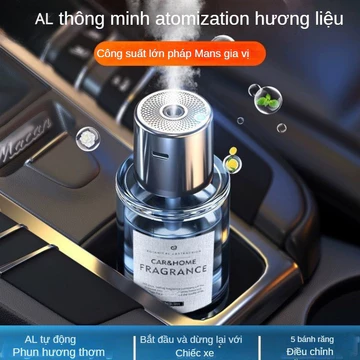 Máy Khuếch Tán Tinh Dầu Ô Tô, Máy Tạo Độ Ẩm, Trị Liệu Bằng Tinh Dầu Ô Tô, Máy Xông Tự Động 160Ml, Khuếch Tán Dầu Ô Tô, Xịt Khử Mùi Cho Phòng Khách/Phòng Ngủ/Văn Phòng/Nhà Vệ Sinh/Nước Hoa Ô Tô Cao Cấp