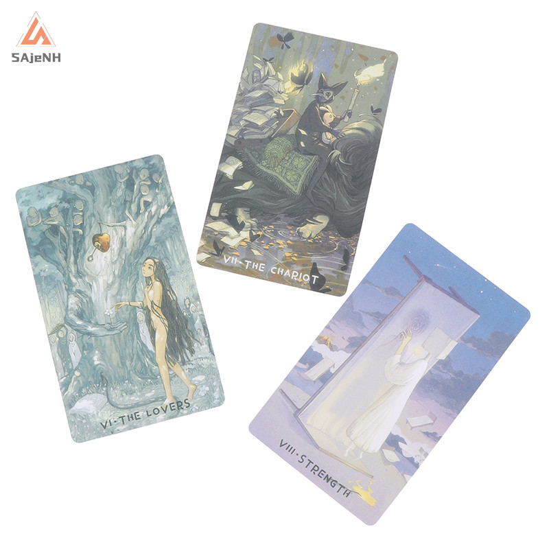 Sajenh Phiên Bản Tiếng Anh Monsoon Tarot Cards Bói Toán Sàn Phiên Bản ...