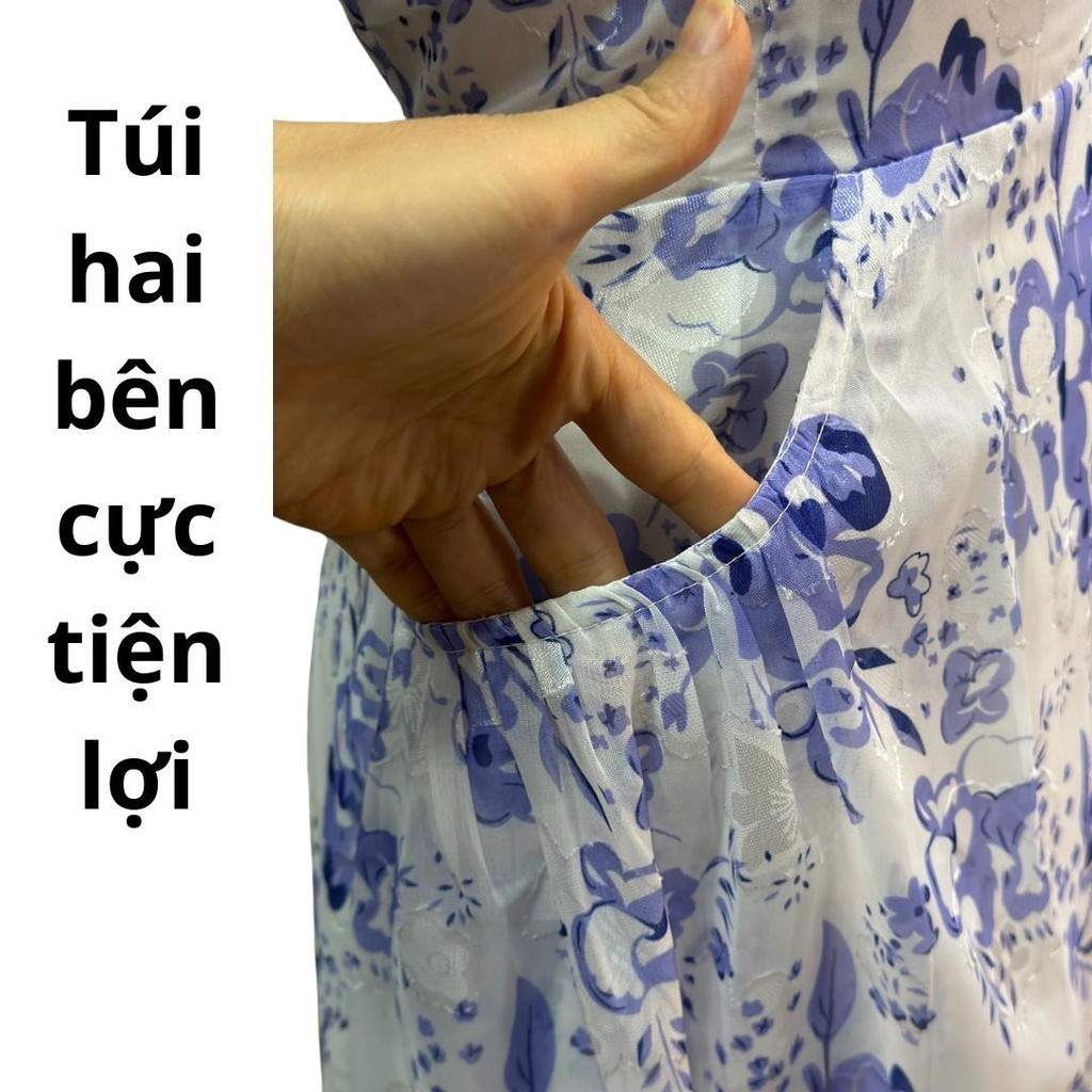 NganLuong Design Váy ôm cộc tay dáng dài cổ bẻ phối ren thêu hàng thiết kế hai lớp chất liệu tơ vân nổi cao cấp V233