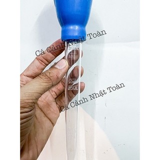 Ống bóp cao su, bơm tay cao su dùng để rút cặn hồ cá, cho cá ăn, bóp trùng 30ml