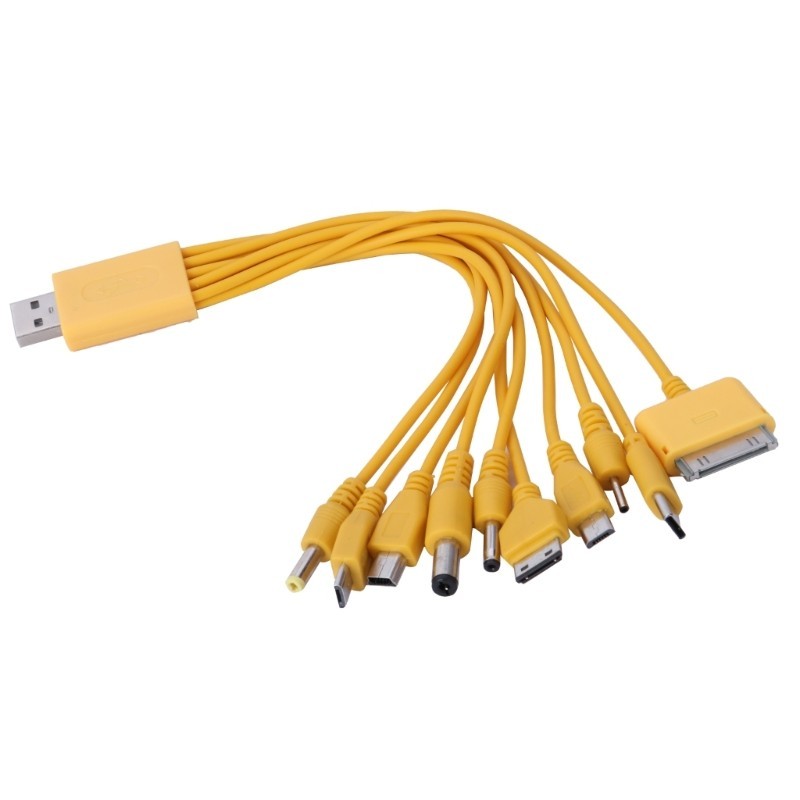 Star Tiện Lợi USB Nhiều Cáp Sạc Nhiều Dây Sạc Kết Nối USB