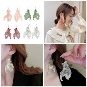 Mya Eye Catching Rỗng Cá Mặt Dây Chuyền Bông Tai Trang Sức Hình Học Thời Trang Cho Nữ