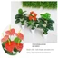 CATIYAHA Cây xanh Anthurium giả, Bàn tay đỏ nhân tạo bằng nhựa 35 / 50CM, Mô phỏng cây thảo mộc lớn Trang trí phòng khách Anthurium