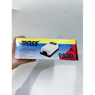 Máy Sủi Oxy Cho Bể Cá Cảnh 2 Vòi Chạy Điện BOSS 9500