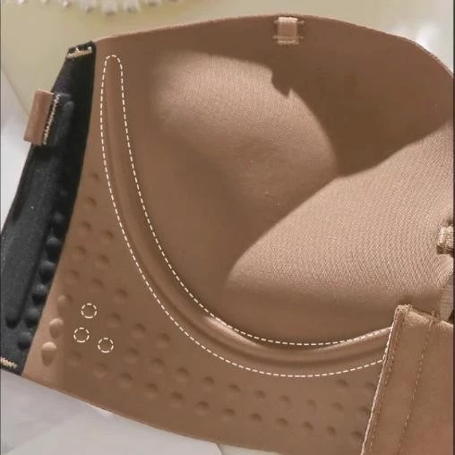 Áo Lót Áo Bra Nữ Visecreet Bra Chất Su Áo Không Dây Cài Trước Nâng Quả Tạo Khu Vé Mút Dày 4CM Che Mỡ