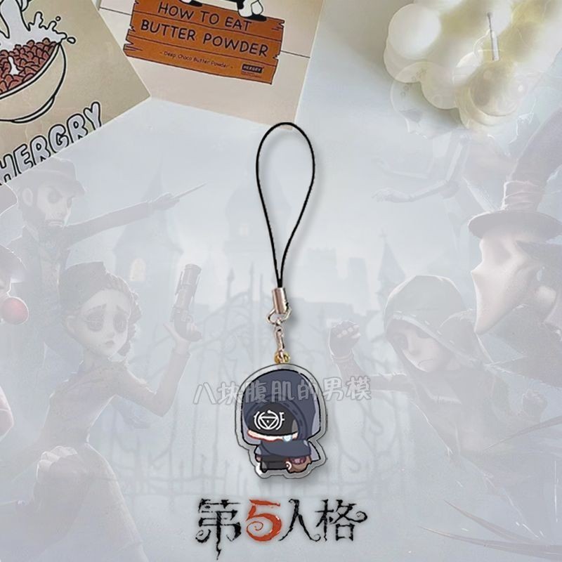 Identity V Cry Series Điện Thoại Di Động Dây Naib Subedar Frederick Kreiburg Acrylic Mặt Dây Treo Dây Dễ Thương Người