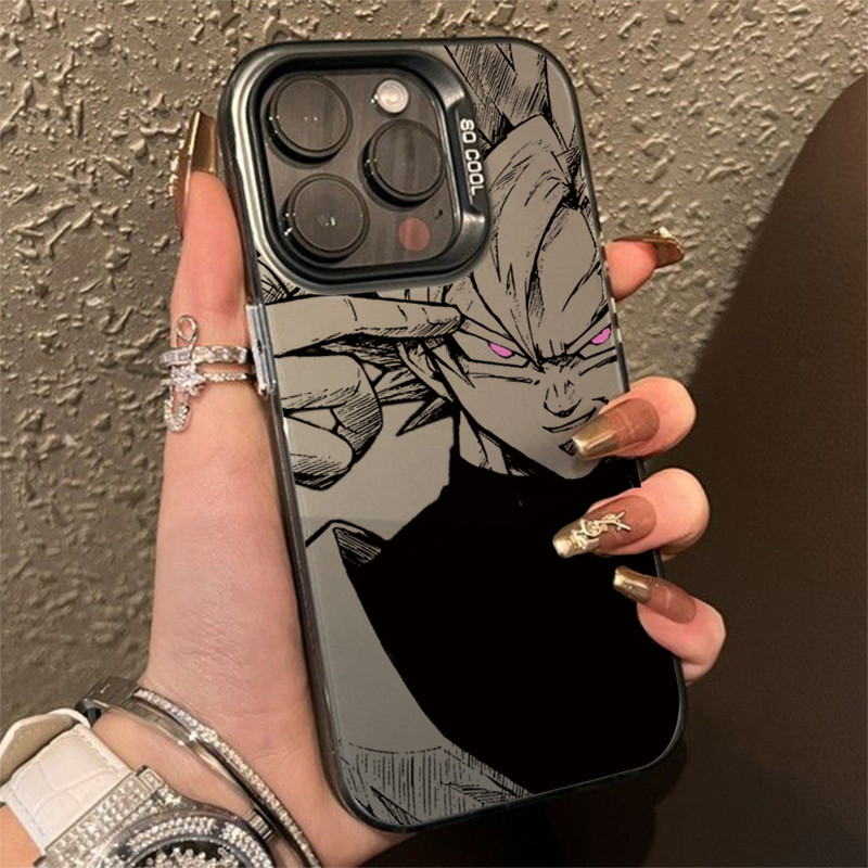 Dành Cho Xiaomi Mi 11 Lite 5G NE 14 13 12 12T 13T Pro Poco F5 X5 X6 M6 Pro 4G Anime Dragon Ball Monkey King IMD Matte Bìa Cứng