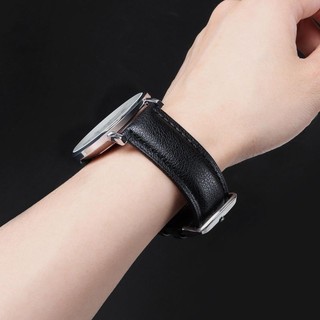 Dây đeo đồng hồ da thật cổ điển 12-24mm 12mm 14mm 16mm 18mm 20mm 22mm 24mm Dây đeo đồng hồ bằng da Vòng đeo tay nam nữ phổ thông