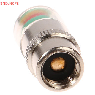 Mới 2 / 4 CÁI Chỉ báo đo áp suất lốp ô tô Phát hiện van bên ngoài Loại đa năng Cảm biến van giám sát cảnh báo đang giảm giá