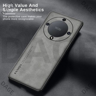 Ốp Da Cừu Sang Trọng Cho Honor X9a X9b X9 X8 X7a 4G 5G 2023 Thời Trang Đơn Giản Silicon Matte Họa Tiết Da Cừu Vỏ Điện Thoại Chống Sốc Ốp Lưng Mềm X9C X9D X7D X8D X8C