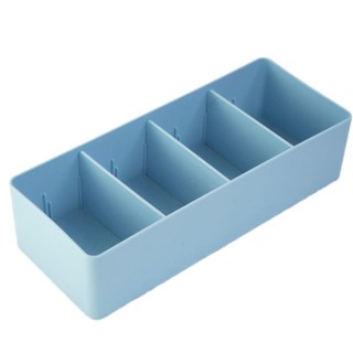 Hộp lưu trữ máy tính để bàn MEGOCE, Giỏ đựng mỹ phẩm bền bằng nhựa, Hộp đựng đồ đa năng phân vùng có thể tháo rời