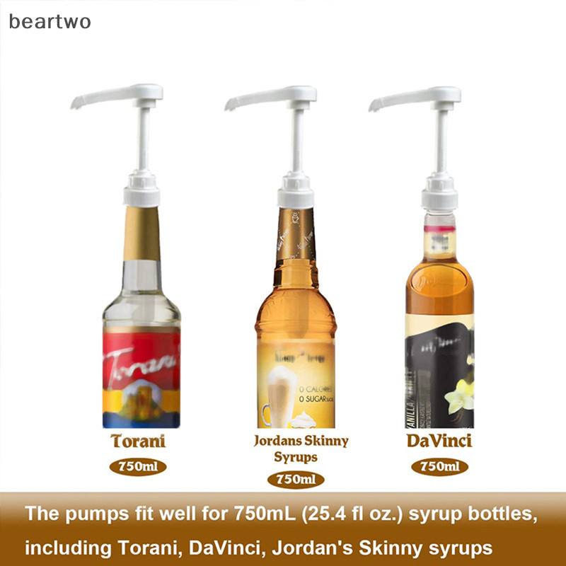< Beartwo > 1 Máy Bơm Xi-rô Thay Thế Nước Sốt Áp Lực Vòi Bơm Chai Chứa Đẹp