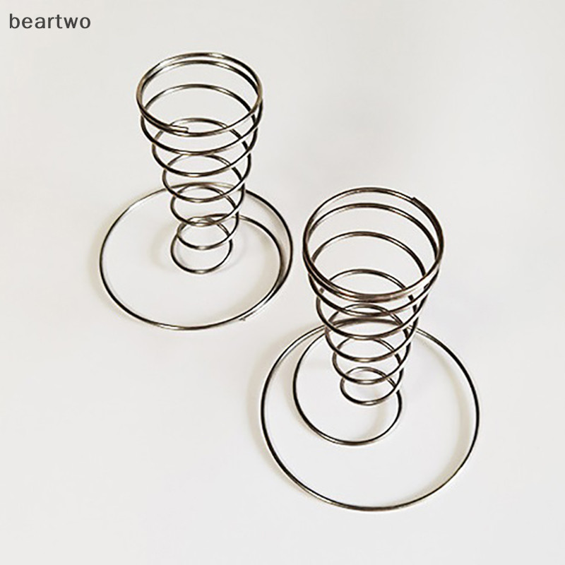 < Beartwo > 1 Cái Giá Đỡ Nón Đứng Kem Giá Chiên Pháp Vách Ngăn Hiển Thị Cuộn Nón Giỏ Kim Loại Khoai Tây Chiên Tay Phục Vụ Thép Không Gỉ Pizza Đẹp