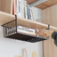 Khay Lưới Sắt Để Đồ Dưới Bàn Học - Kệ Khung Gài Siêu Gọn Gàng - Ngăn Kéo Size 28*22*13/34*22*10cm- GIOVA