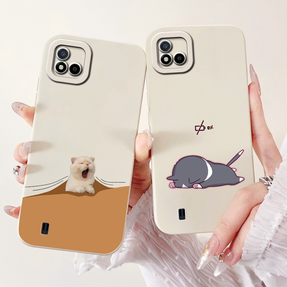 Dành Cho Realme C11 2021 Ốp Lưng RMX3231 Thời Trang Sang Trọng Chống Sốc Cho Realme C11 2021 Ốp Điện Thoại