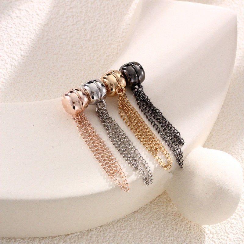 Khóa từ tính cố định trên chân quần, Thay đổi chân quần, Thay đổi còng dài hơn hoặc ngắn hơn, Khóa chân kim loại không cần đinh và không có đường may có thể tháo rời