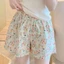 Quần ngắn YRBWD, Quần Short cạp cao thông thường, Quần ống rộng mỏng mùa hè