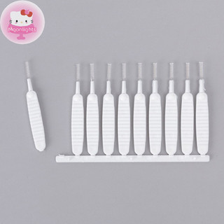 Moonlights 10 Cái / bộ Tắm Bàn Chải Nhỏ Ấm Trà Vòi Ấm Siêu Tốc Vòi Bàn Chải Micro Brush EN