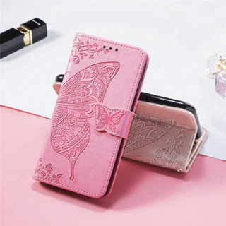 Phụ Nữ Vỏ Điện Thoại Ví Dành Cho Infinix Smart 8 7 6 Pro Plus HD Zero 30 Tecno Spark 20 20C 10 10C GO Pro Plus Flip Cover Chân Đế Da Nam Châm Thẻ Vỏ Bướm