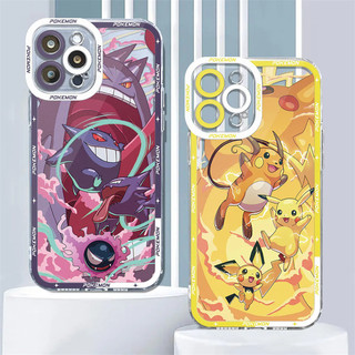 Ốp Lưng Cho Xiaomi MI 11 Lite 11T POCO X6 Pro 5G X3 X4 X5 GT NFC M3 F3 F5 Redmi K40 Pokémon Gengar Pikachu Charizard Squirtle Anime Cool Phone Case