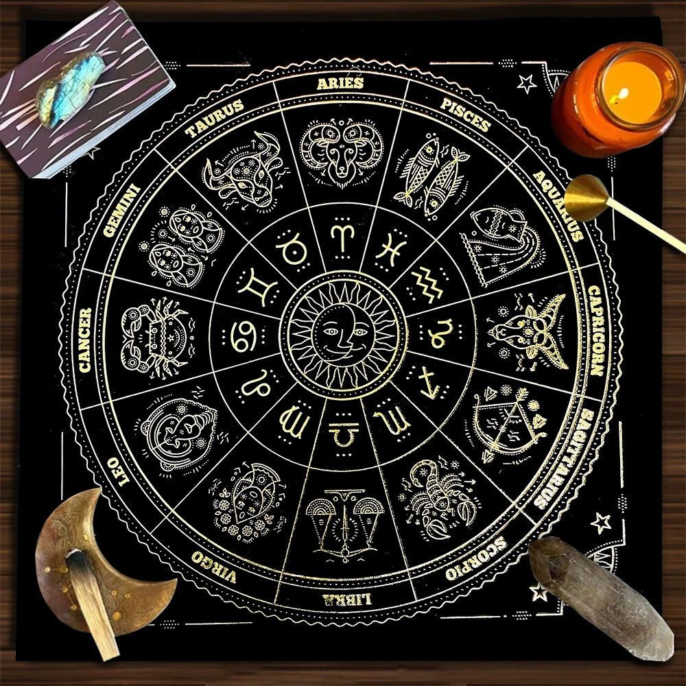 Khuyến mãi toàn bộ cửa hàng [Tỷ lệ khen ngợi Super 99% cùng phong cách] Khăn trải bàn Tarot dày Flannel Tarot Thẻ đẩy Vải nền ảnh trực tiếp Vải lễ khoai môn Mặt trăng Photocard Khăn trải bàn Tarot với tỷ lệ đánh giá tích cực hơn 99% Chất lượng tốt Giá rẻ