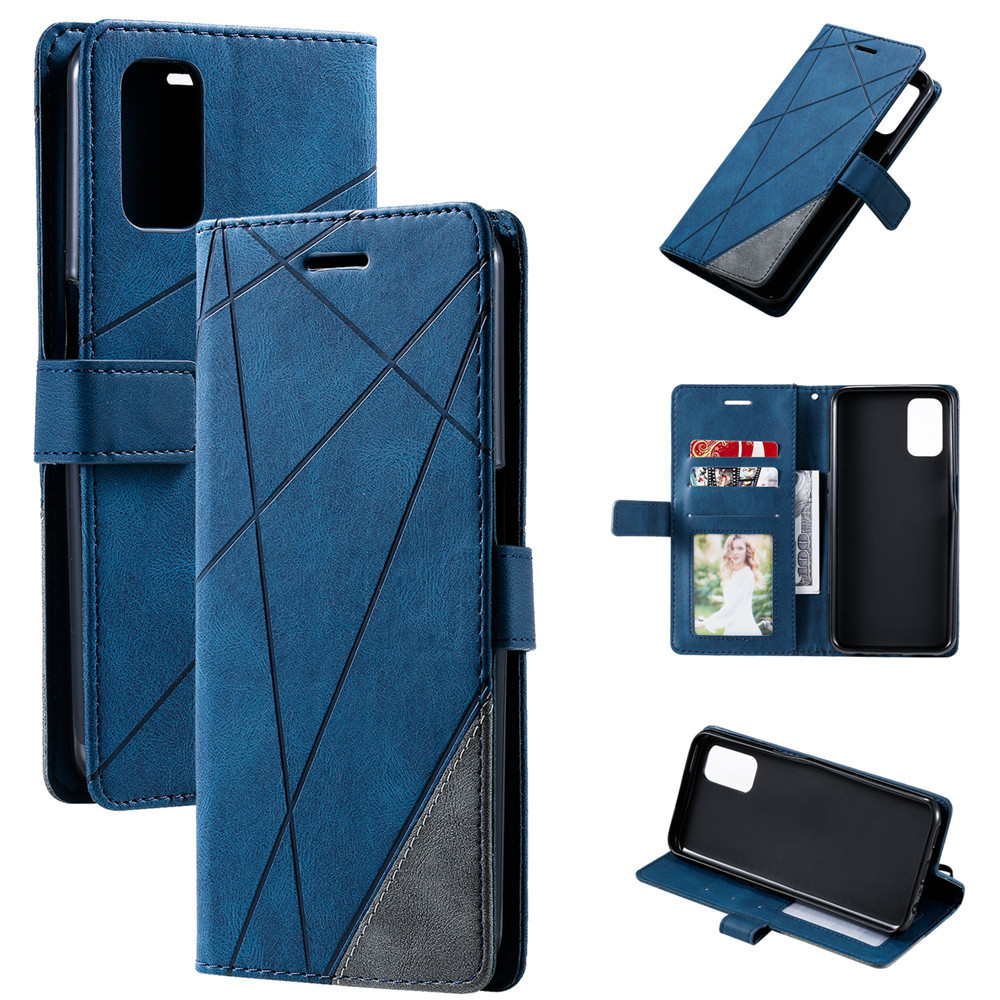 Dành Cho Xiaomi Redmi Note 14 Pro + 5G 13 Pro 12s 12 4G Redmi 14C 13C 12C PU Giả Da Flip Cover Case Card Pocket TPU Ốp Lưng Giá Đỡ Điện Thoại