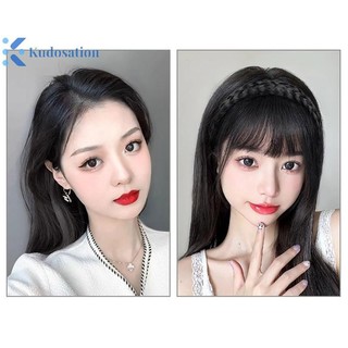 Kudosation Tóc Giả Không Khí Nổ Tự Nhiên Vô Hình Thẳng Nổ Liền Mạch Tự Nhiên Trán Giả Nổ Kiểu Tóc Dụng Cụ