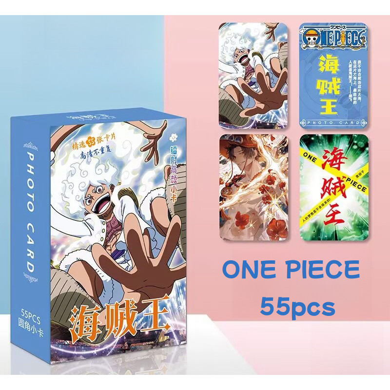 Manga Manhwa Kaitou Kiddo ONE PIECE Laser Holographic Lomo Cards NARUTO Photocards Thám Tử Lừng Danh Conan Hologram Bưu Thiếp