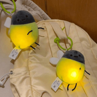 Móc Khoá Phát Sáng Đom Đóm Hot Trend Đèn Nhấp Nháy Nhiều Màu Móc Chìa Khóa Đom Đóm Cute NGÓI HOME - MK05