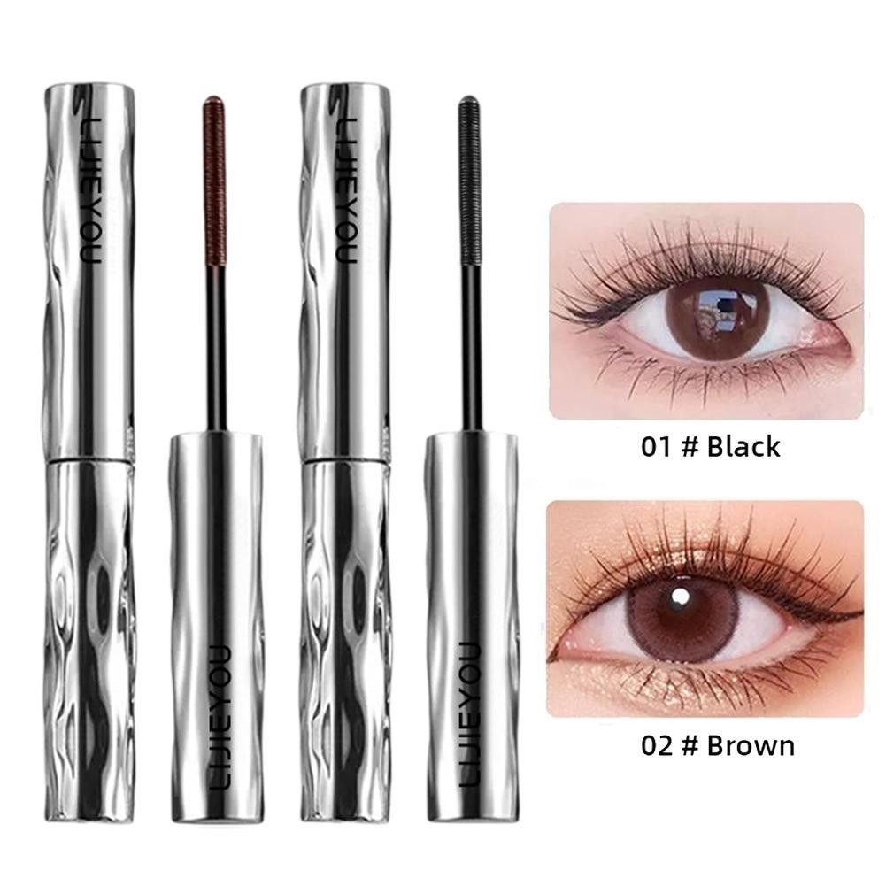 Mascara ống thép không thấm nước và lâu trôi Mascara mịn lông mi chải J7g4