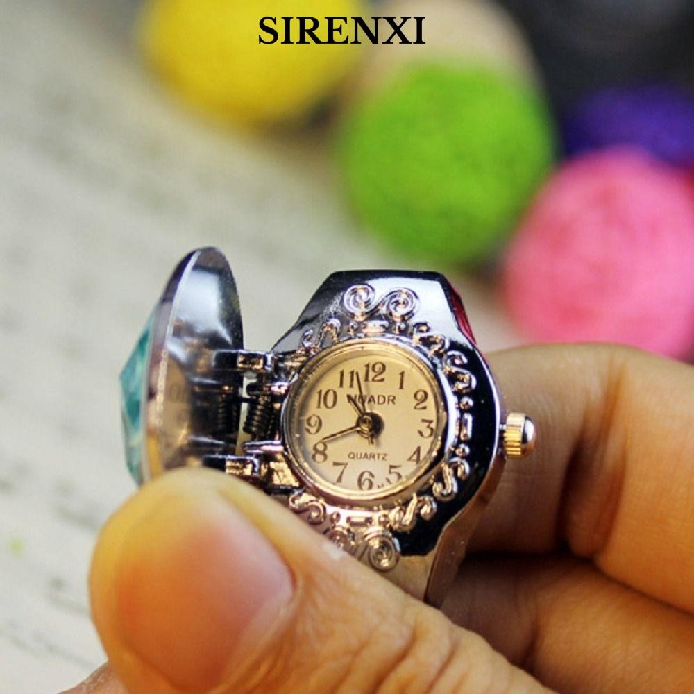 Women's Gemstone Couple Rings, adjustable by SIRENXI Mall