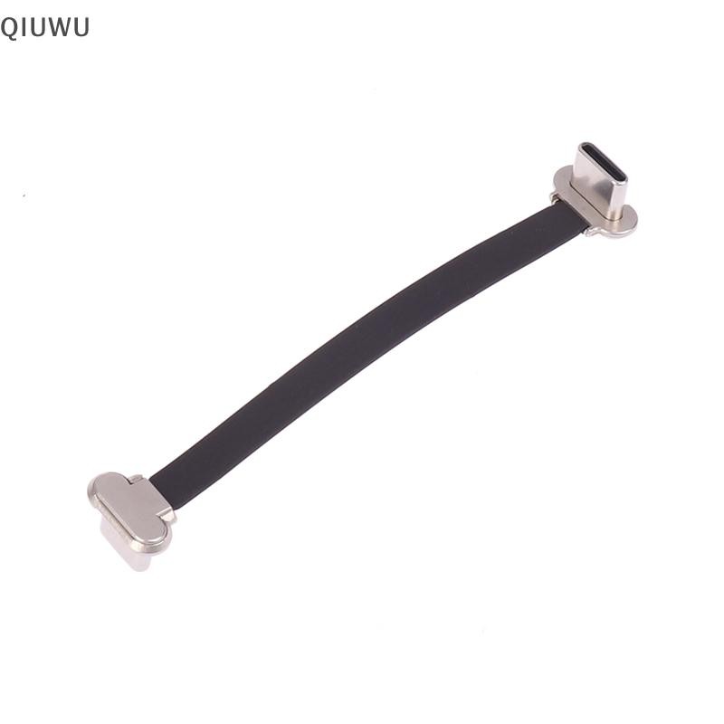 Bảng thử nghiệm QIUWU USB C TYPE-C USB FPC Cáp phẳng mềm Cáp sạc nam sang nam Cáp sạc nhanh Dây sạc mở rộng cho điện thoại.
