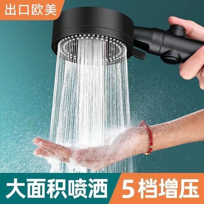 Bộ đầu vòi hoa sen áp lực Muge với đầu ra nước lớn cho tắm tại nhà, phù hợp với máy nước nóng YJK7