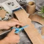 Nhãn dán viền áp phích CATIYAHA, Giấy viền gợn sóng màu DIY, Nhãn dán trang trí bảng màu đen chống thấm nước cho bảng lớp học Tiệc tại nhà